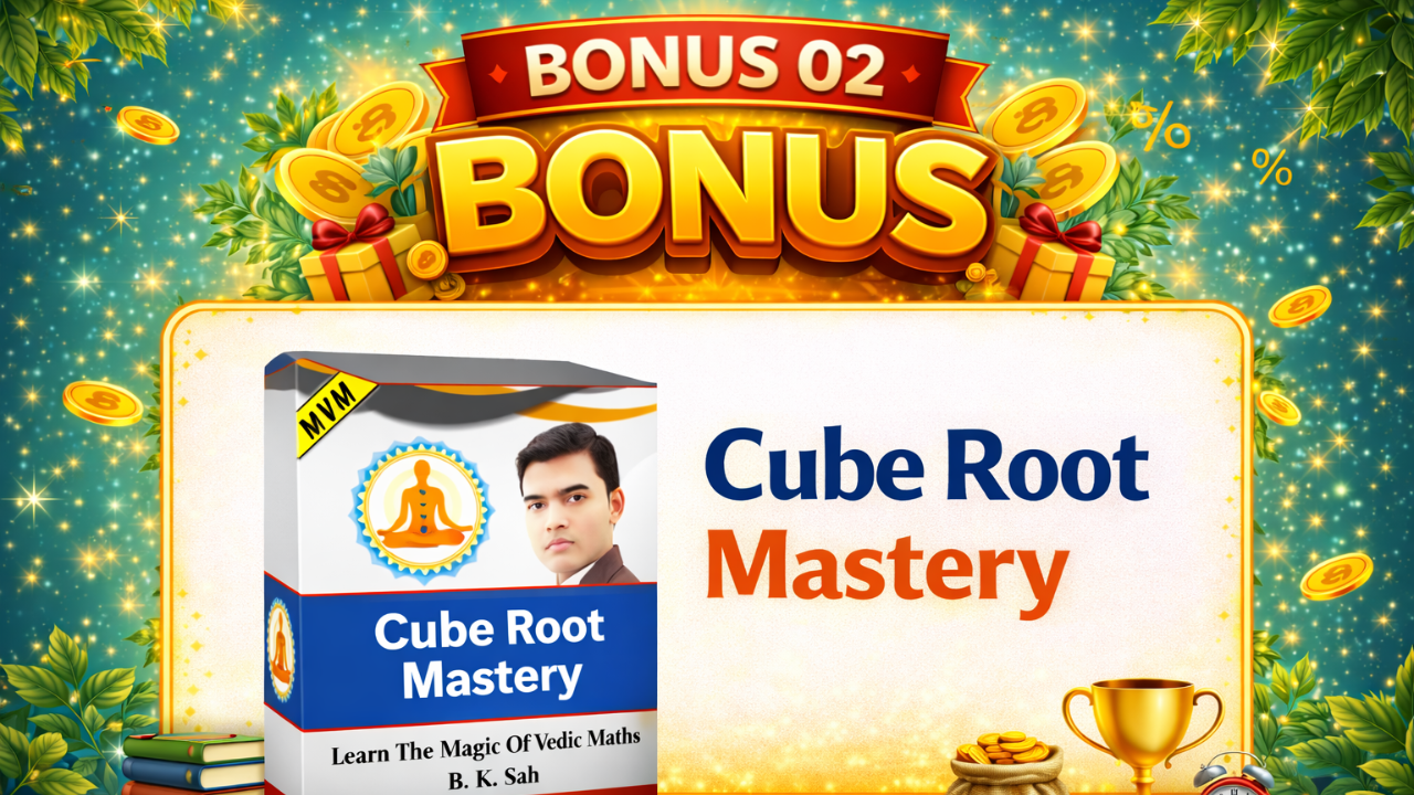 🎁 BONUS 02 – Cube Root Mastery