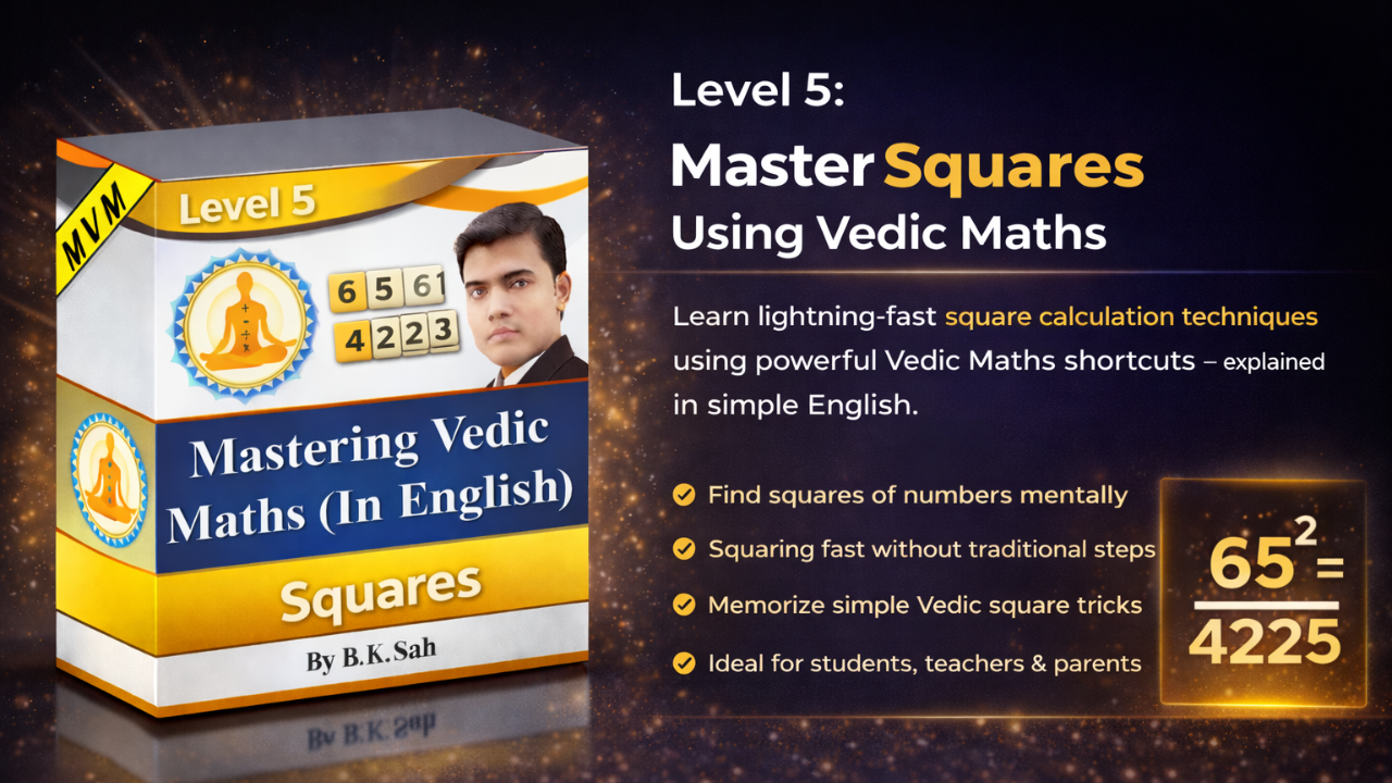 Vedic Maths Squares Mastery